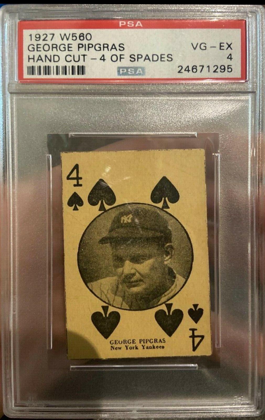 George Pipgras [4 of Spades]