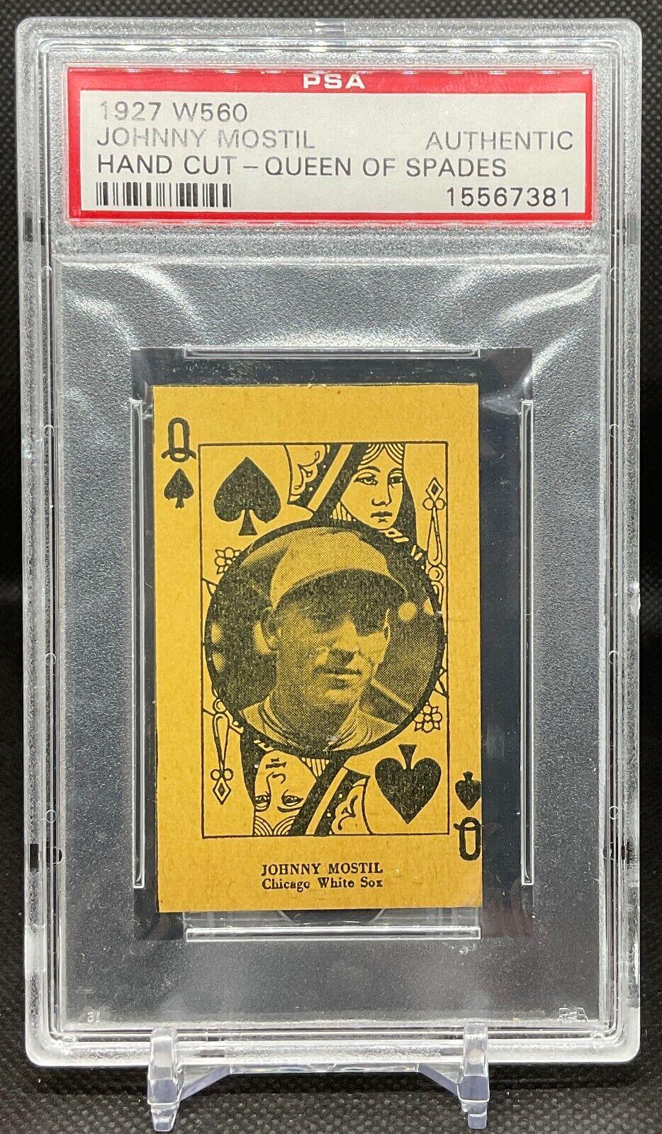 Johnny Mostil [Queen of Spades]
