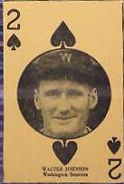 Walter Johnson [2 of Spades]