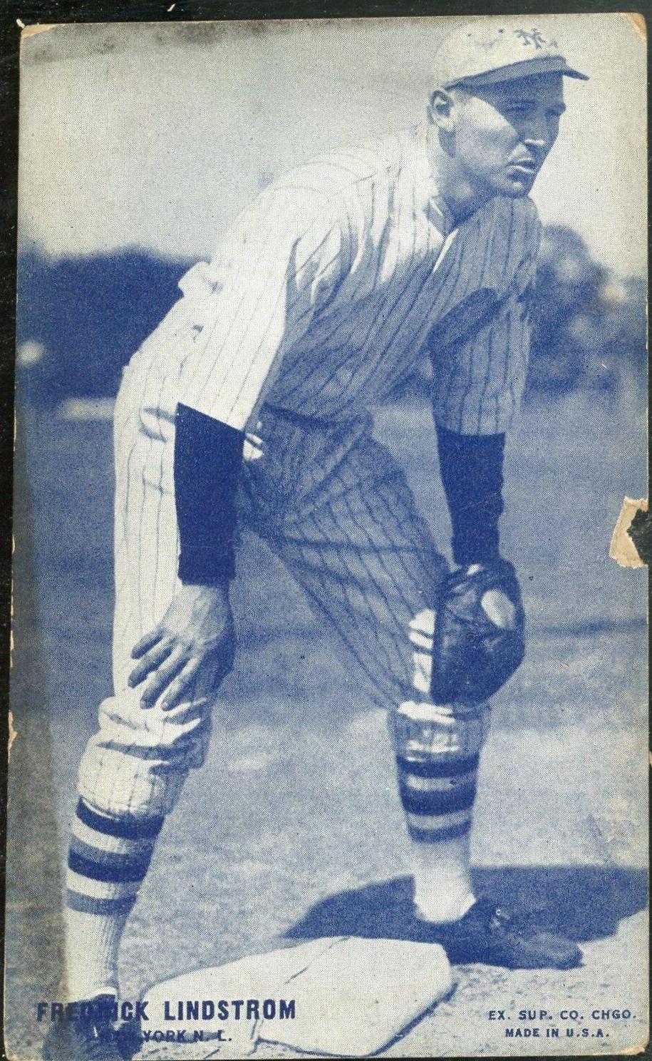 Fredrick Lindstrom [Frederick Postcard Back]