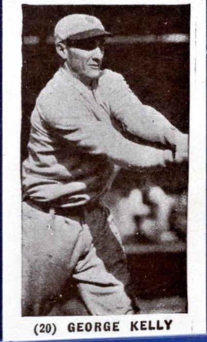 George Kelly [Hand Cut Blank Back] #20