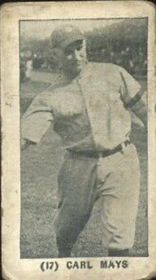 Carl Mays #17