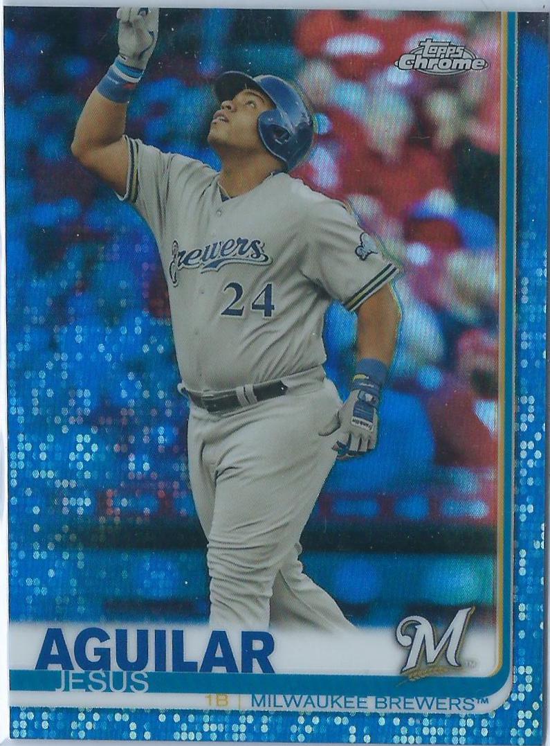 Jesus Aguilar [Blue Refractor] #10