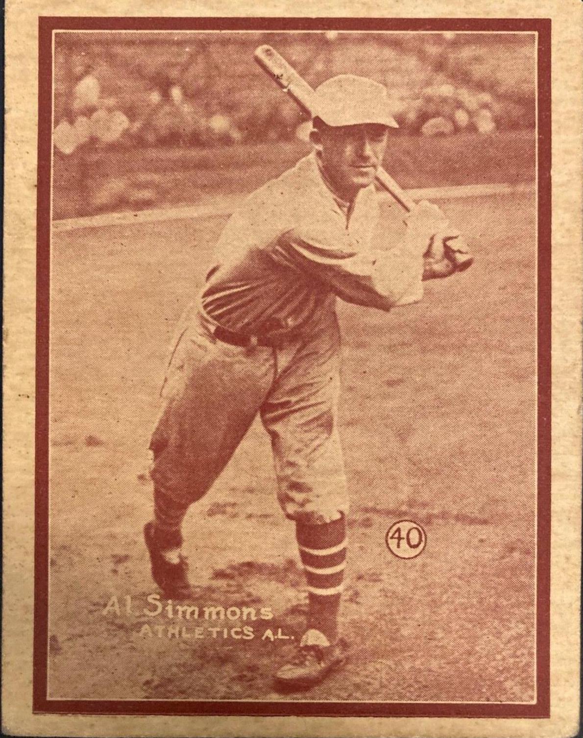 Al Simmons [Hand Cut] #40