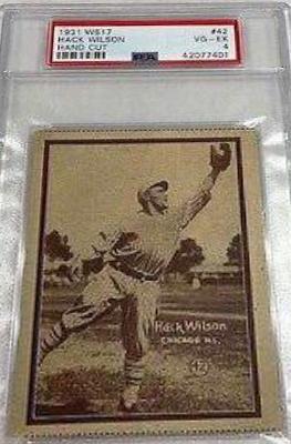 Hack Wilson [Hand Cut] #42