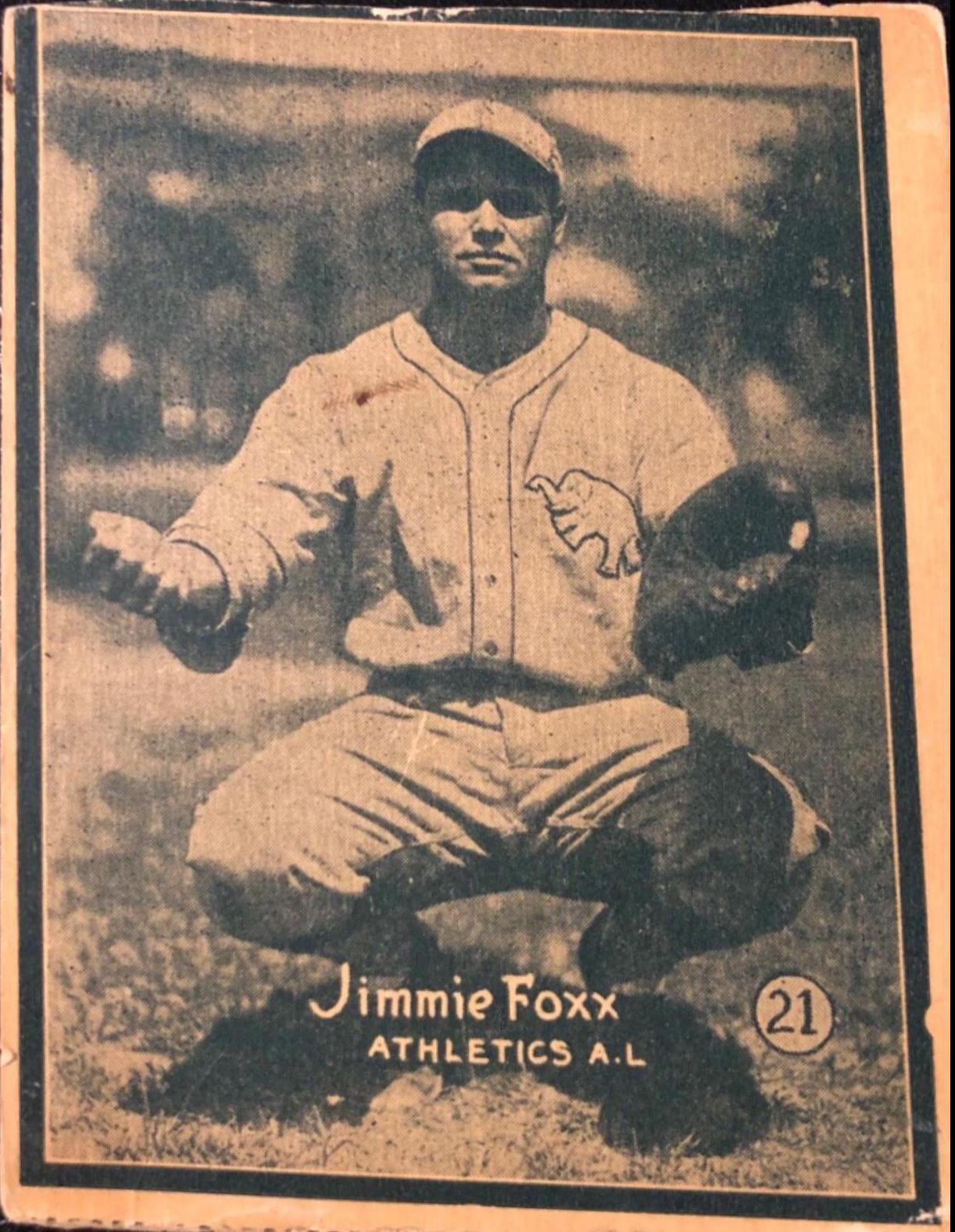Jimmie Foxx [Hand Cut] #21