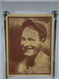 Lou Gehrig [Hand Cut] #35