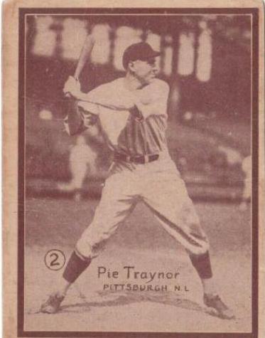 Pie Traynor [Hand Cut] #2