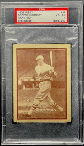 Rogers Hornsby [Hand Cut] #38