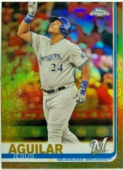 Jesus Aguilar [Gold Refractor] #10