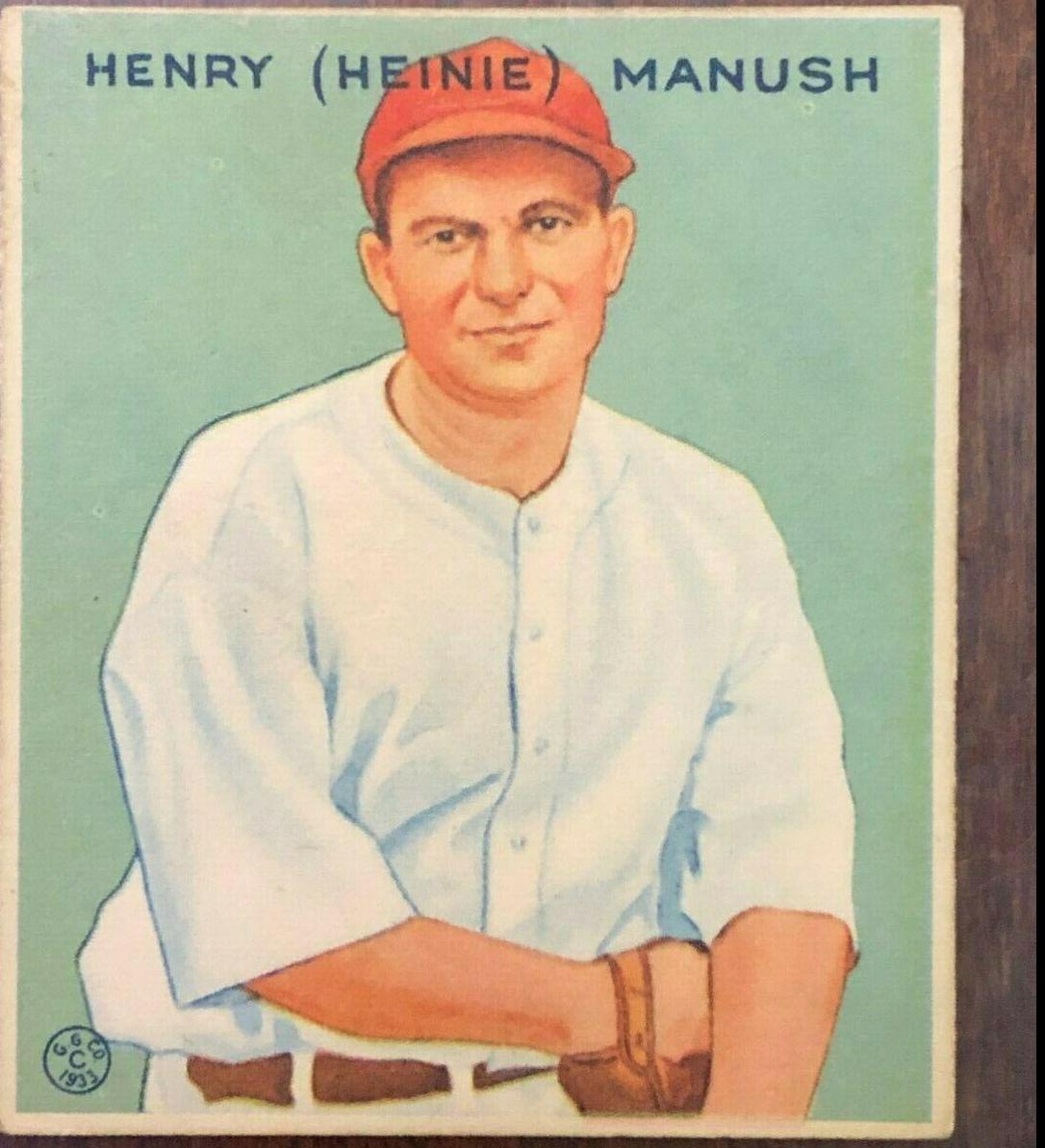 Heinie Manush #107