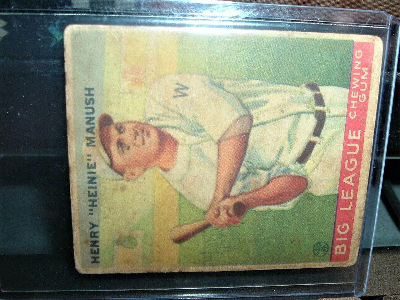 Heinie Manush #47
