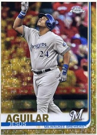 Jesus Aguilar [Gold Wave Refractor] #10
