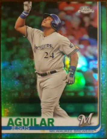 Jesus Aguilar [Green Refractor] #10