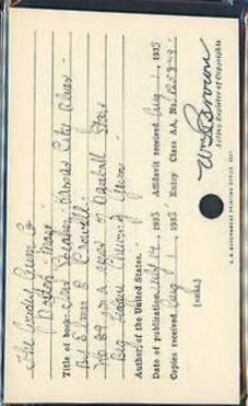 Tris Speaker [File, Copyright] #89