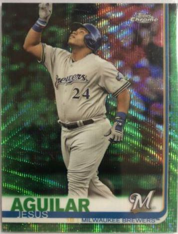 Jesus Aguilar [Green Wave Refractor] #10