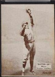 Buddy Myer #19