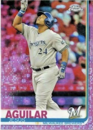 Jesus Aguilar [Pink Refractor] #10