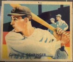 Charlie Gehringer [Green Back] #77