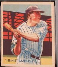 Heinie Manush [No W on Sleeve] #30