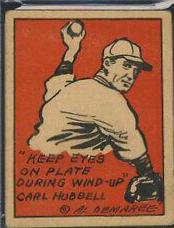 Carl Hubbell #22