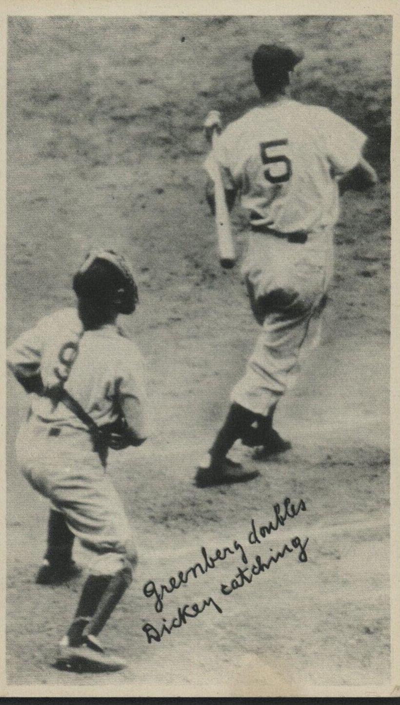 Dickey Catching, Greenberg Doubles