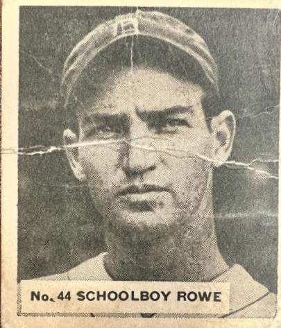 Schoolboy Rowe #44
