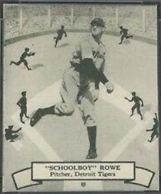 Schoolboy Rowe #134