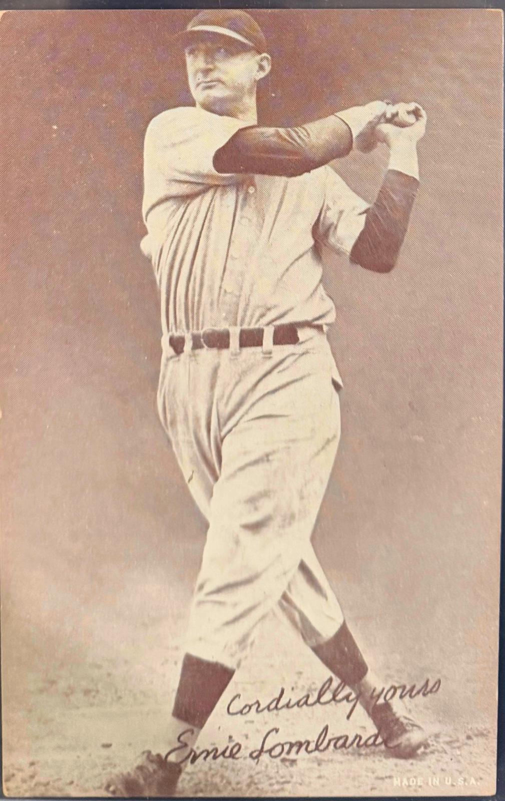 Ernie Lombardi [Cordially Yours]