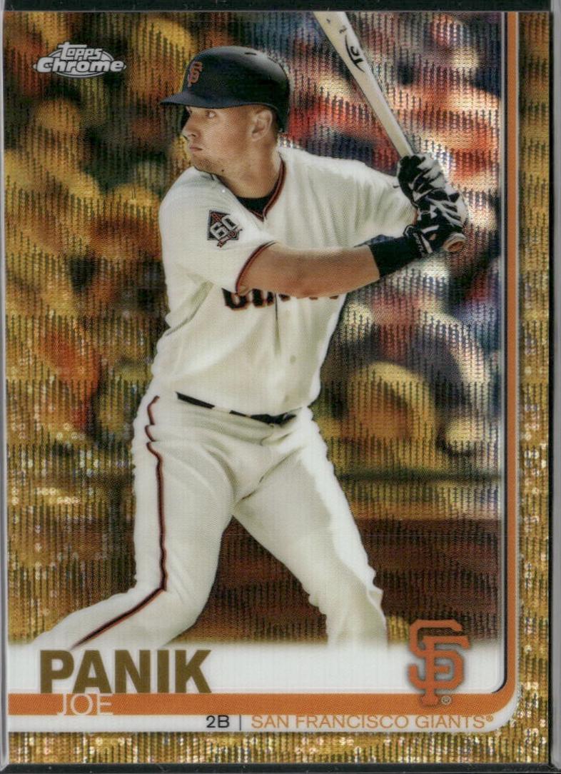 Joe Panik [Gold Wave Refractor] #14