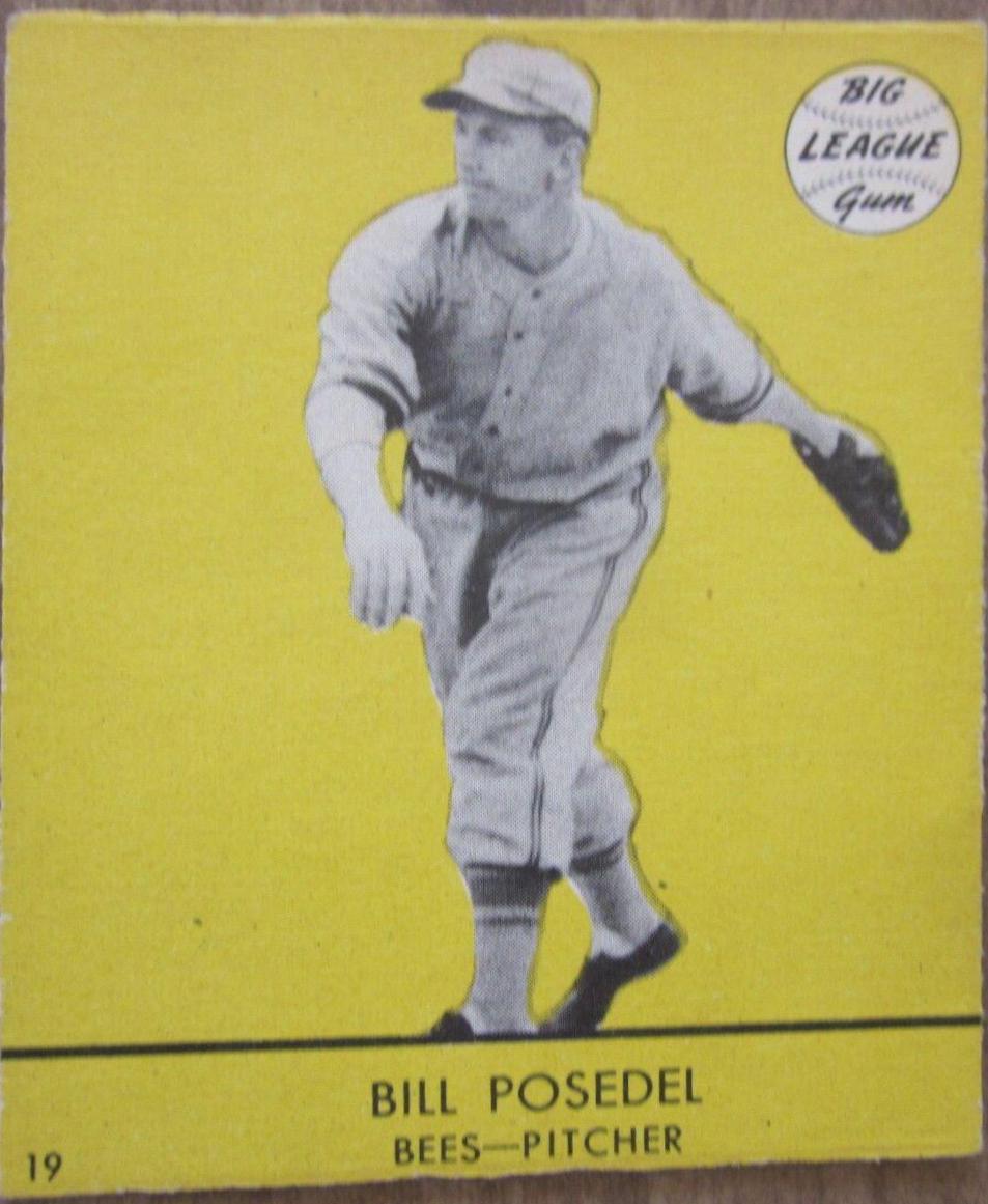 Bill Posedel [Yellow Background] #19