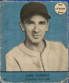 Carl Hubbell #20