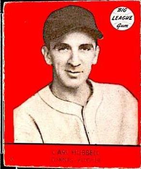 Carl Hubbell [Red Background] #20