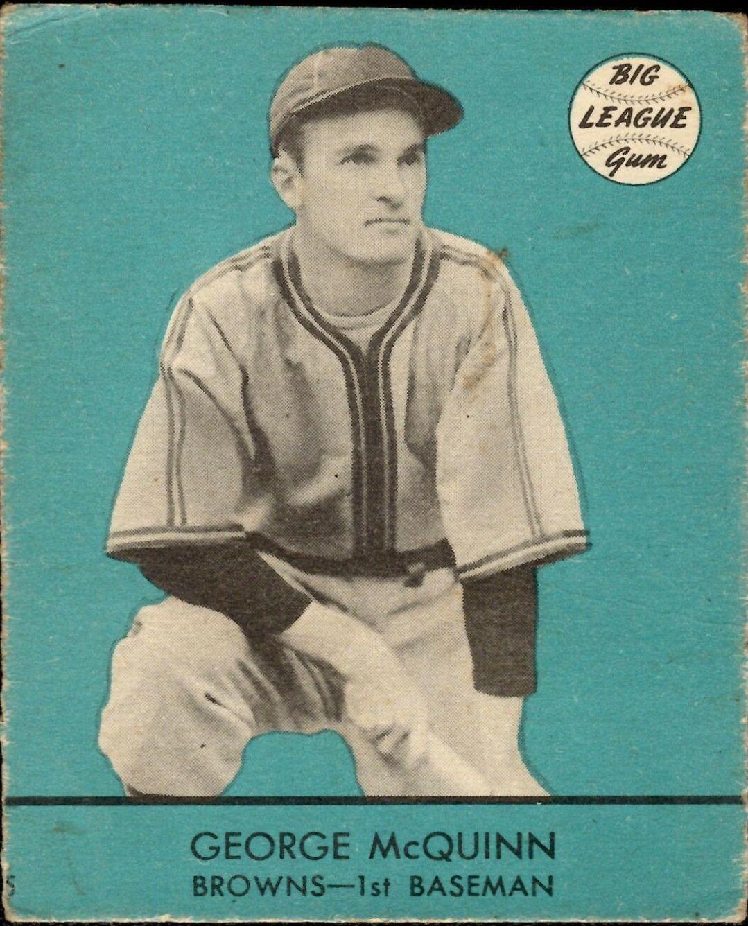 George McQuinn [Blue Background] #5