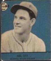 Mel Ott [Blue Background] #33