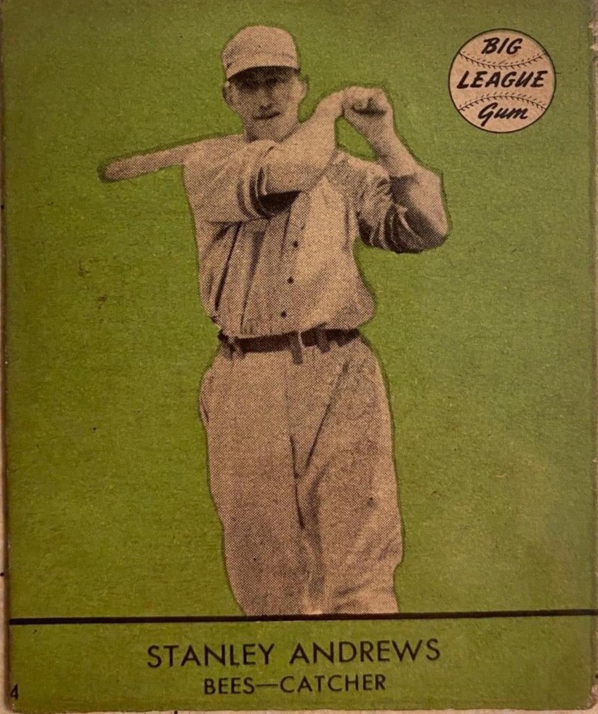 Stanley Andrews [Green Background] #24