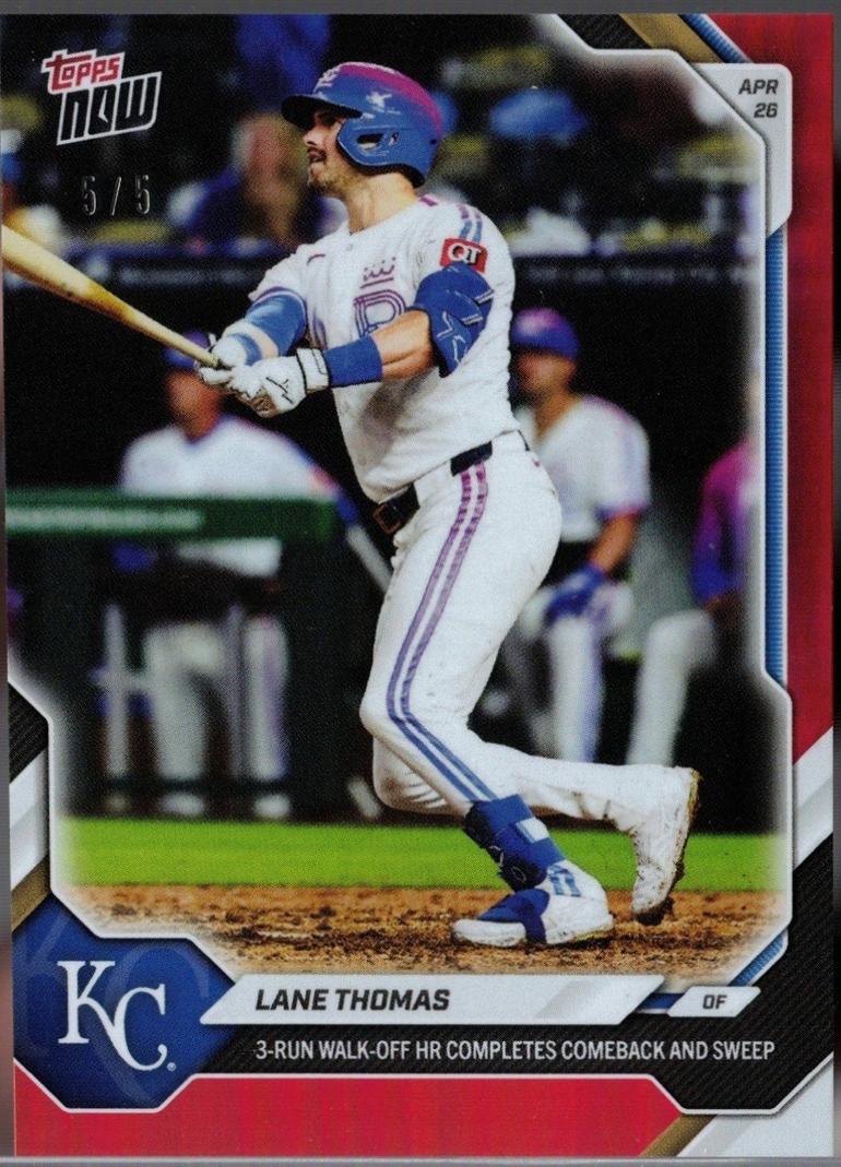 Lane Thomas [Red Foil] #129