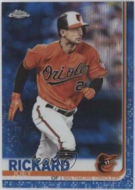Joey Rickard [Blue Wave Refractor] #60