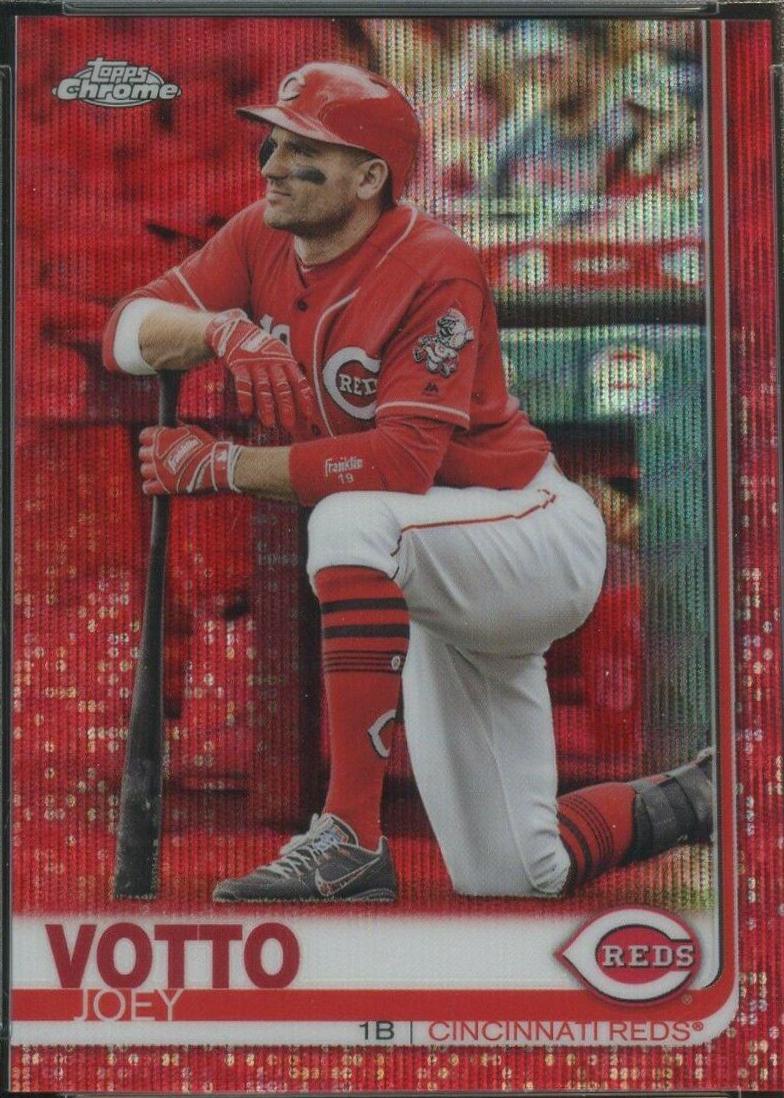 Joey Votto [Red Wave Refractor] #31