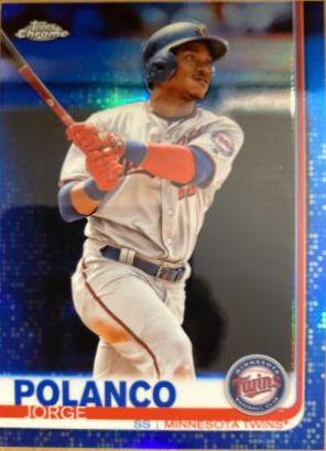 Jorge Polanco [Blue Refractor] #81