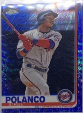 Jorge Polanco [Blue Wave Refractor] #81