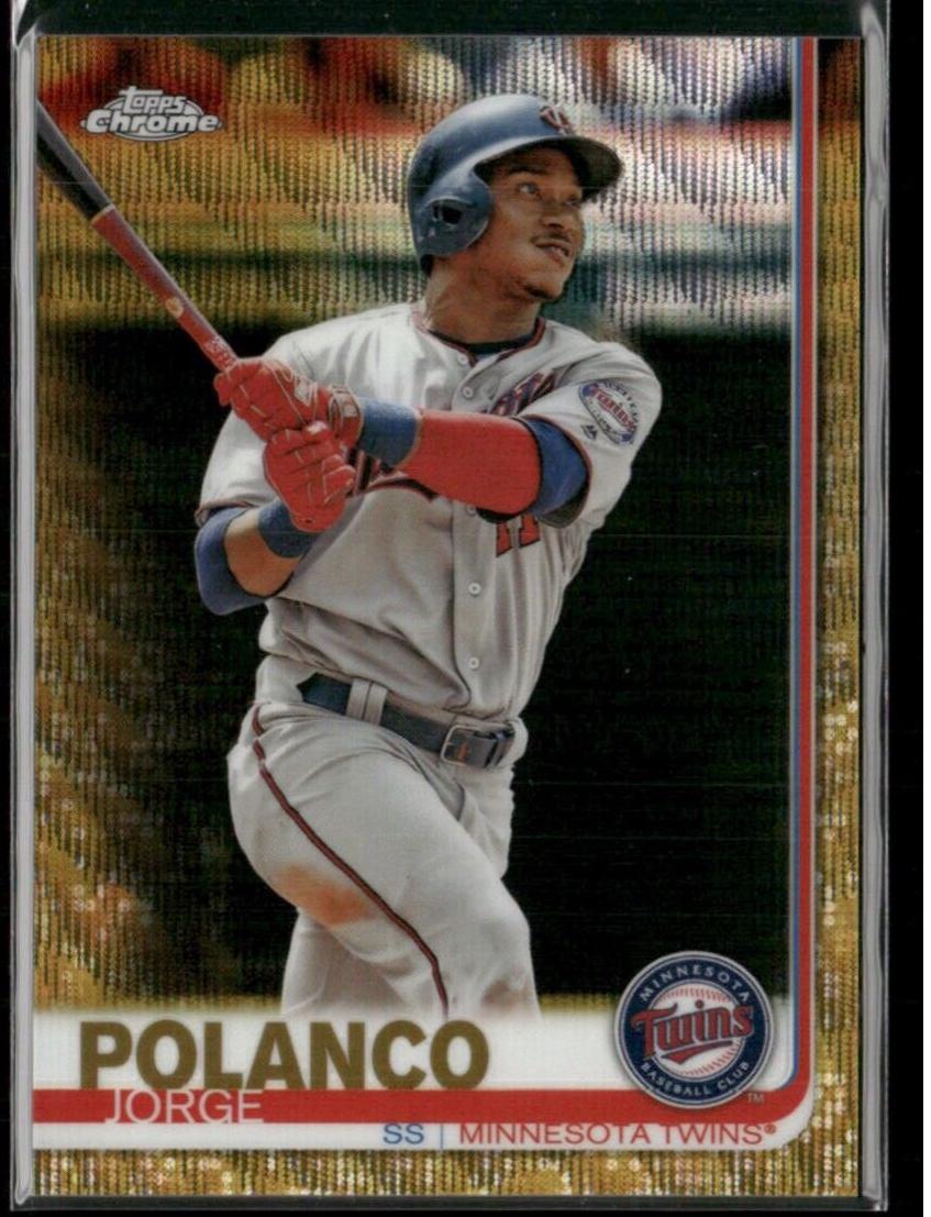 Jorge Polanco [Gold Wave Refractor] #81