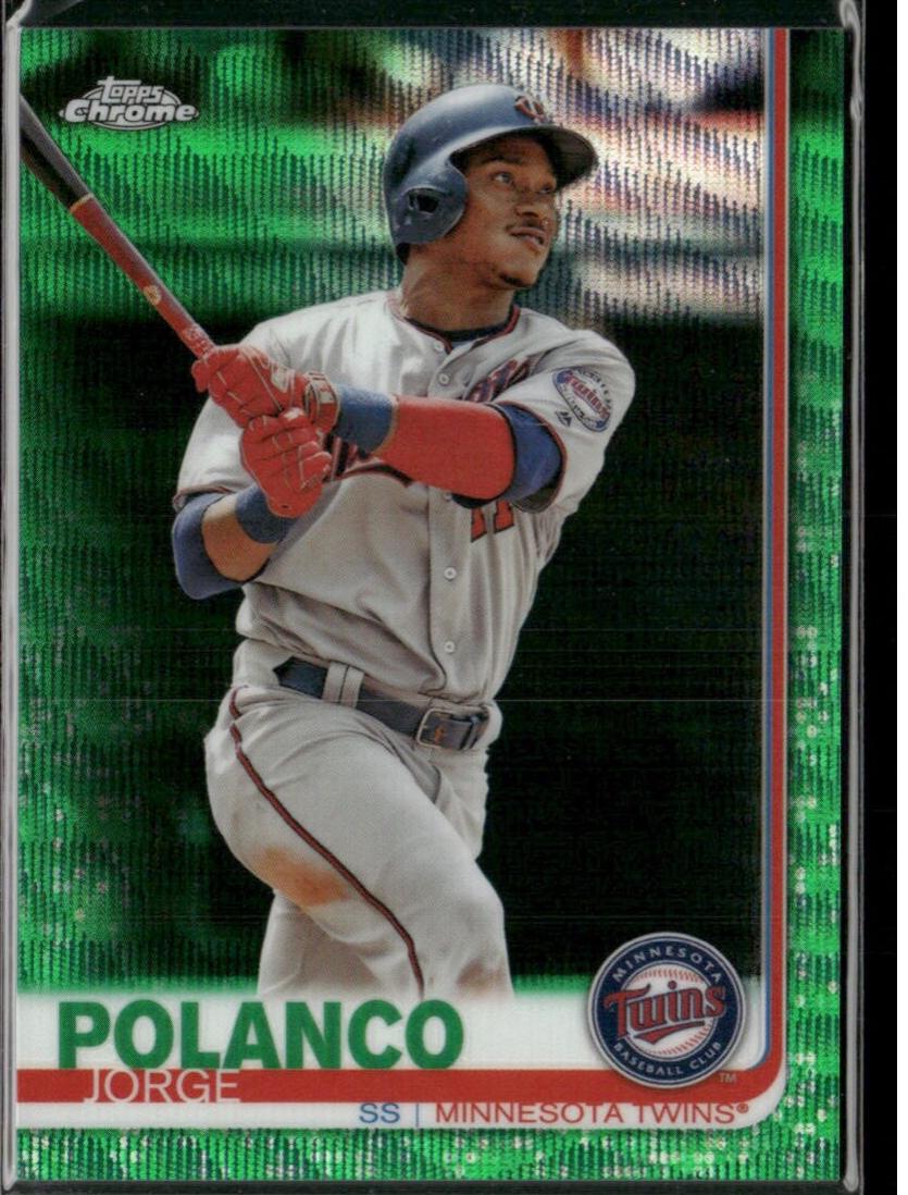 Jorge Polanco [Green Wave Refractor] #81