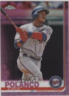 Jorge Polanco [Pink Refractor] #81