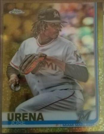 Jose Urena [Gold Wave Refractor] #199
