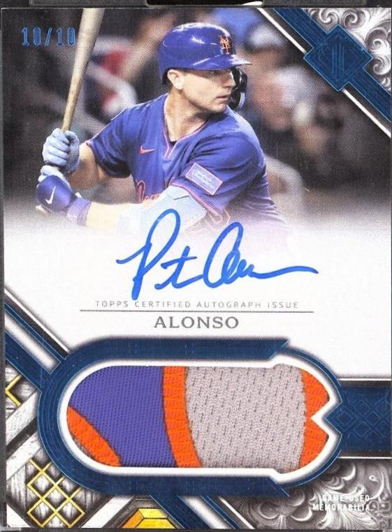 Pete Alonso [Blue] #PCA-PA