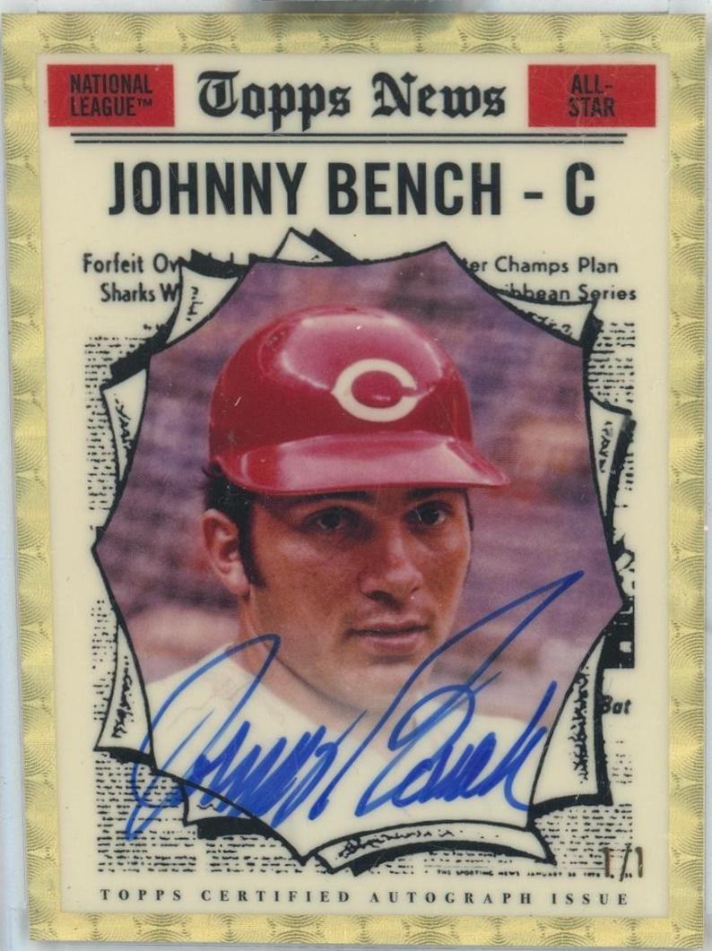 Johnny Bench #61AS-JB