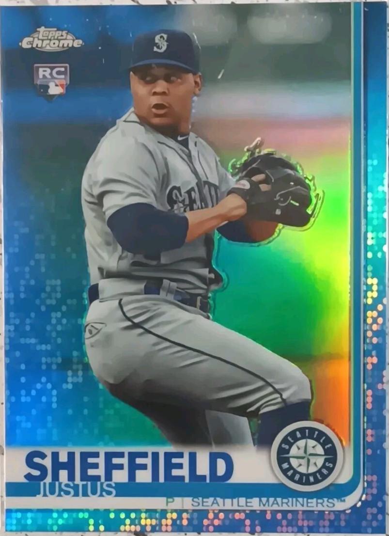 Justus Sheffield [Blue Refractor] #110