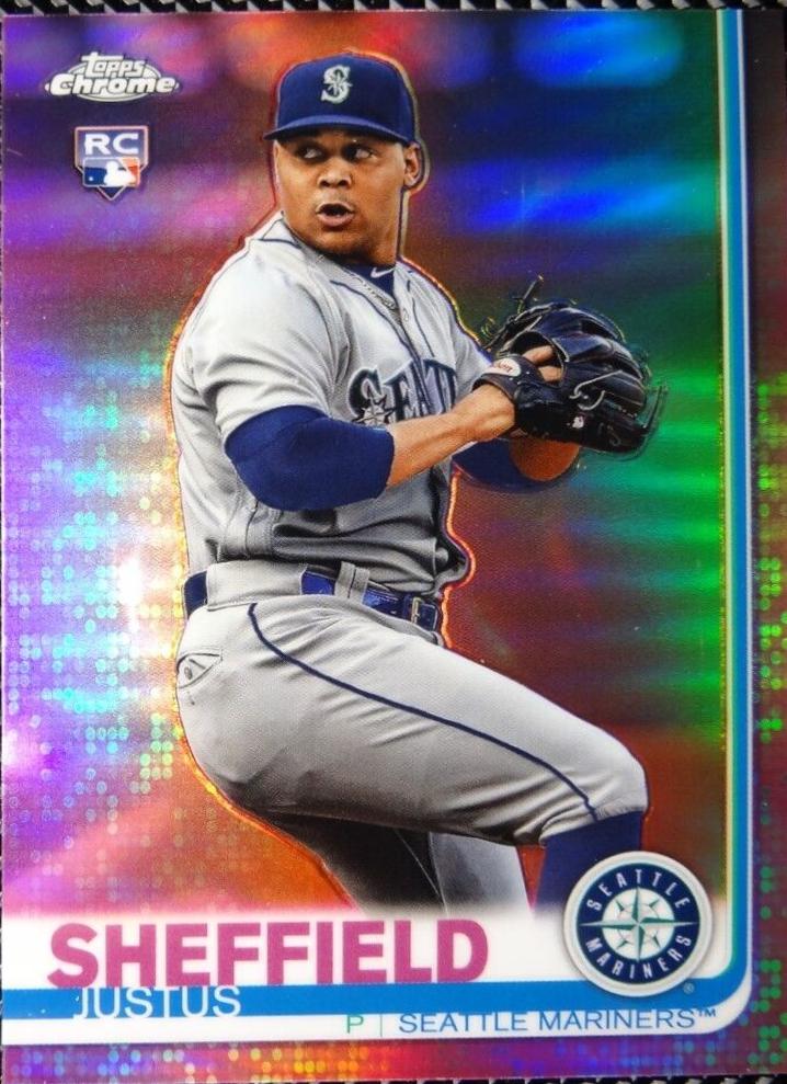 Justus Sheffield [Pink Refractor] #110