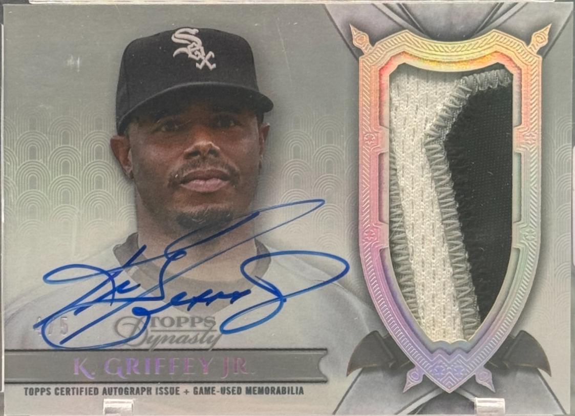 Ken Griffey Jr. [Silver Autograph Patch] #DAP-KG3